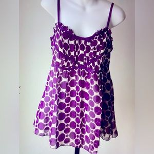 INC Silk Triple Dot Top